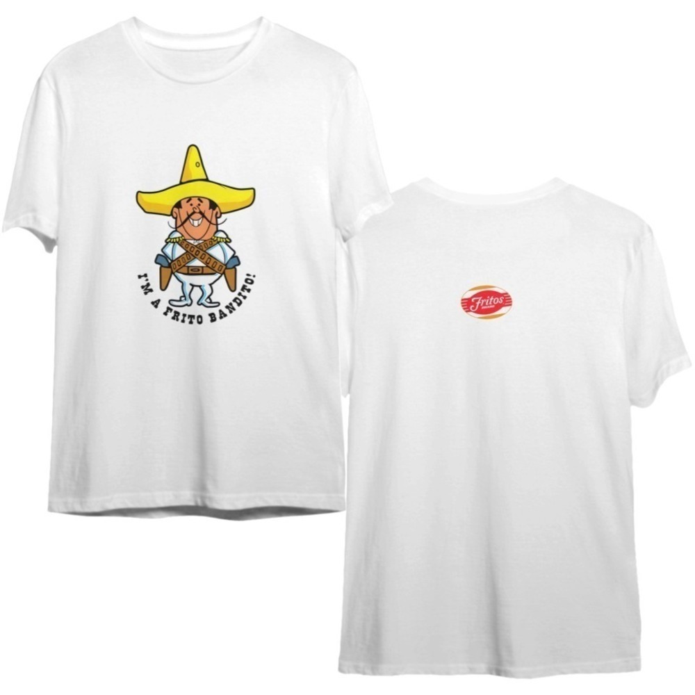 Frito Bandito 1970S Retro Tshirt 2 Sided